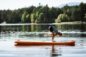 SUP Yoga auf Villachs Seen (c) beYoga